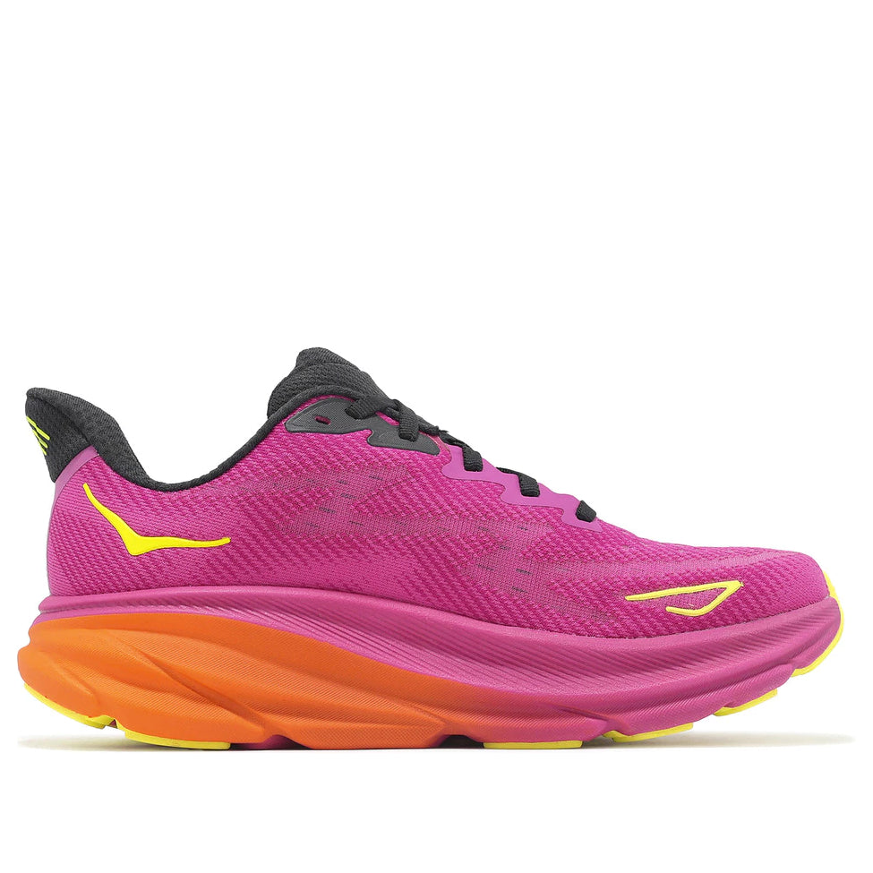 (WMNS) HOKA ONE ONE Clifton 9 'Fuchsia Black' 1127896-FCK