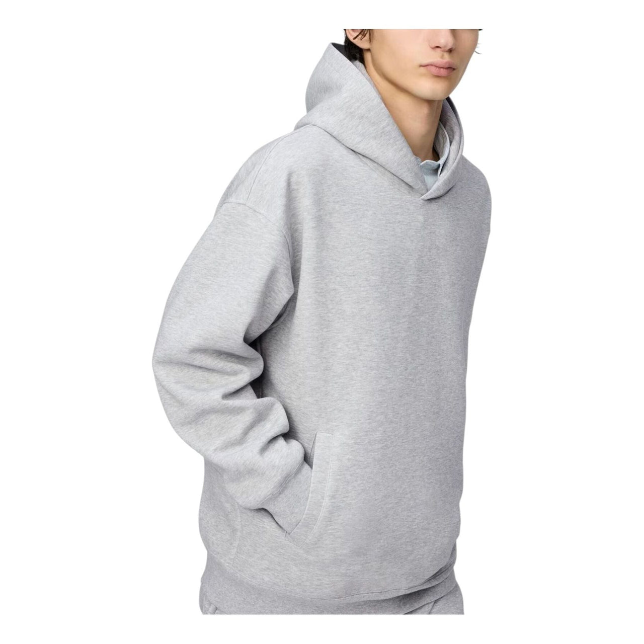 UNIQLO Sweat Oversized Hoodie 'Grey' 482309-05