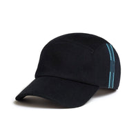 HERMES Cashmere Baseball Caps Men's Marine Blue