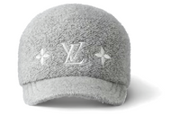 LOUIS VUITTON Wool Polyamide Baseball Caps Women's Gray