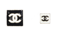 CHANEL Brooches Women's Black/White