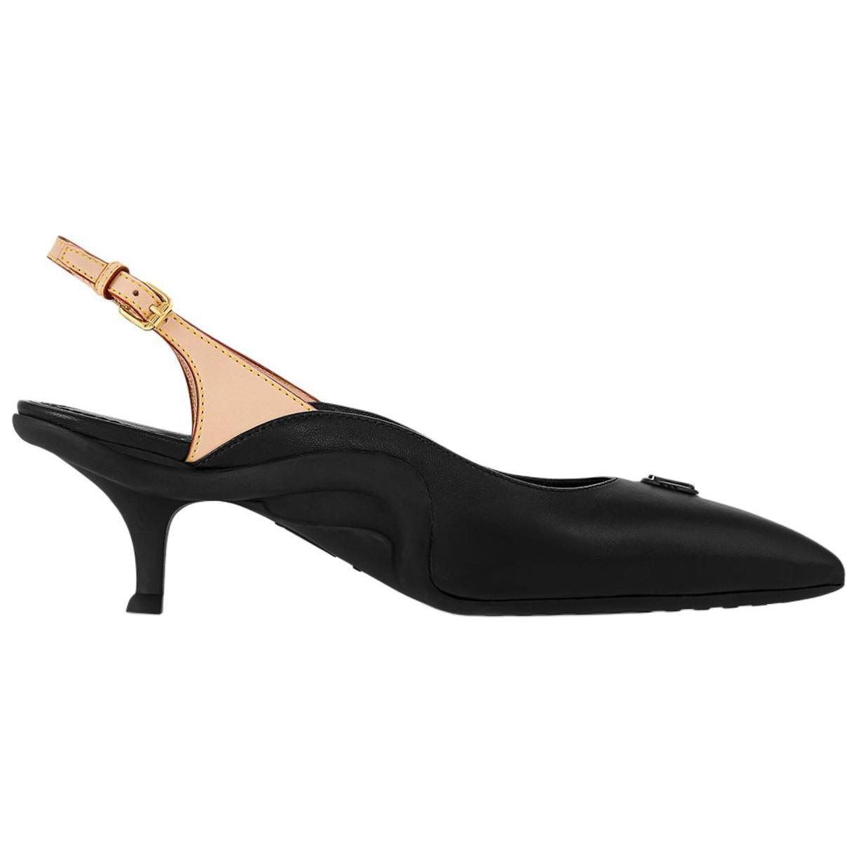 LOUIS VUITTON High Heels 5.5cm Women's Black