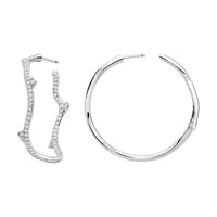 DIOR Diamond 1.65 Ct Earrings Unisex White