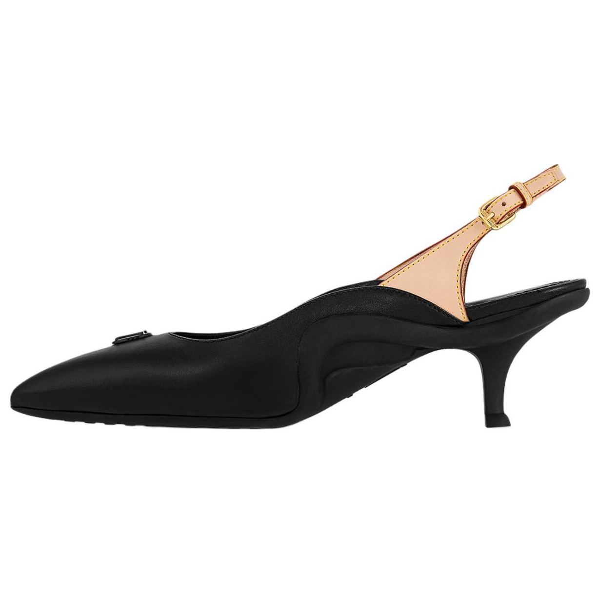 LOUIS VUITTON High Heels 5.5cm Women's Black