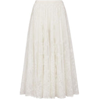 DIOR Casual Long Skirts Women's White