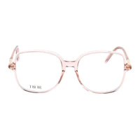 DIOR Square Eyeglass Frames Women's Pink