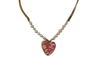 CHANEL Metal Necklaces Women's Silver