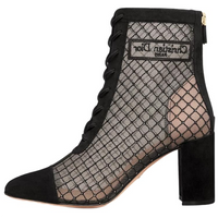 DIOR Naughtily-D Ankle Boots 8cm Women's Black
