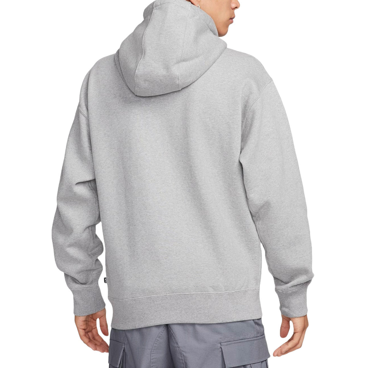 Nike SB Graphic Fleece Hoodie Asia Sizing 'Dark Grey Heather' FN2557-063