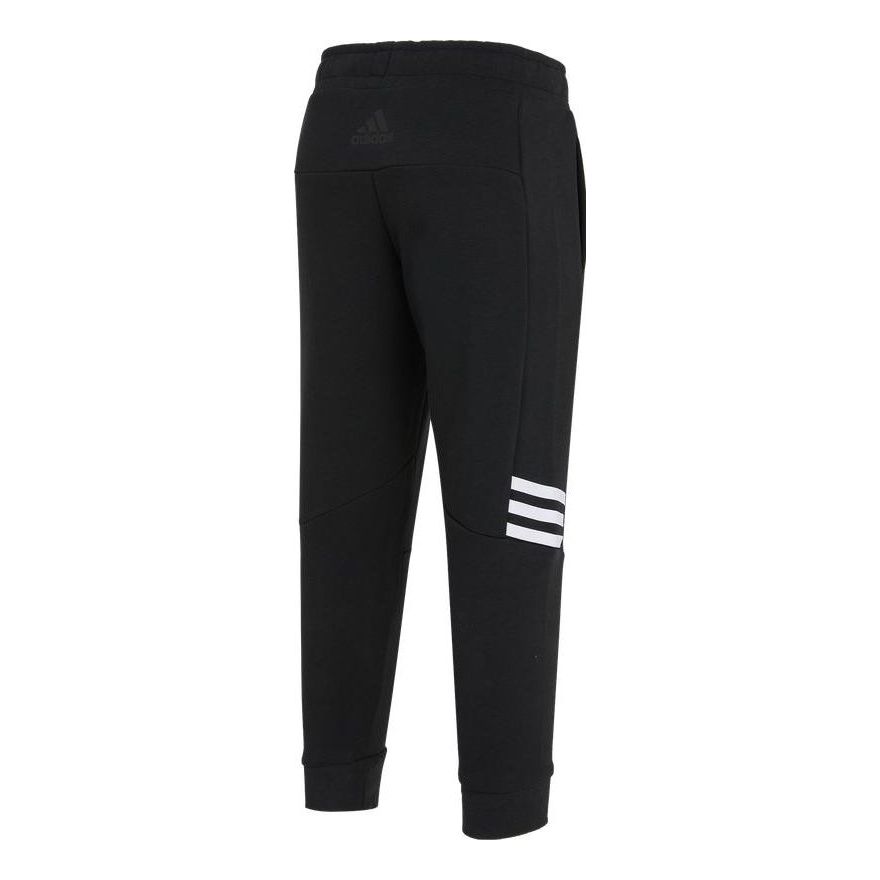 (GS) adidas Badge of Sport Jogger Pants Asia Sizing 'Black White' H40256