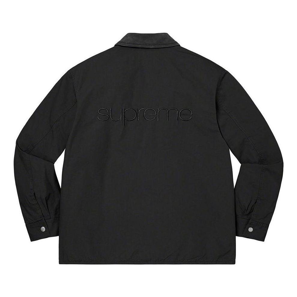 Supreme Cotton Utility Jacket 'Black' SUP-FW22-097