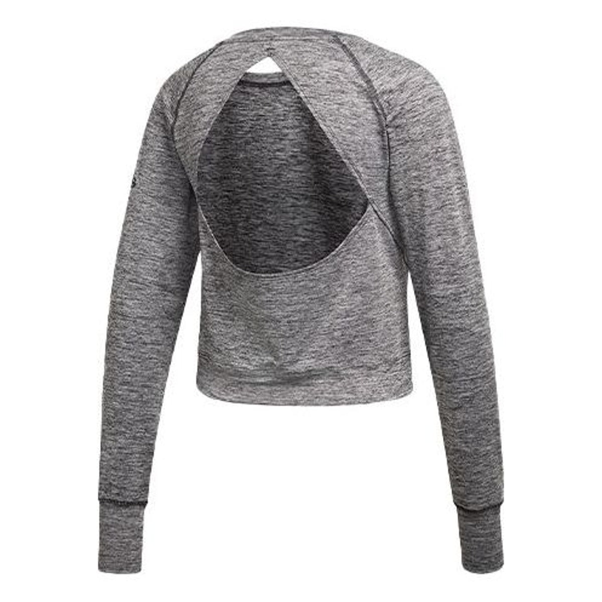 (WMNS) adidas Stella McCartney Open Back Cover T-Shirt Asia Sizing 'Grey' DU3411