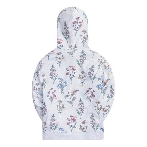 KITH Botanical Floral Williams III Hoodie 'Light Heather' KH2624-002