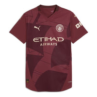 PUMA Manchester City 24/25 Authentic Third Football Jersey 'Dark Jasper' 775096-03