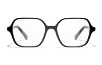 CHANEL Eyeglass Frames Unisex Black