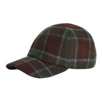Loro Piana Virgin Wool Baseball Caps Men's Deep Color Green