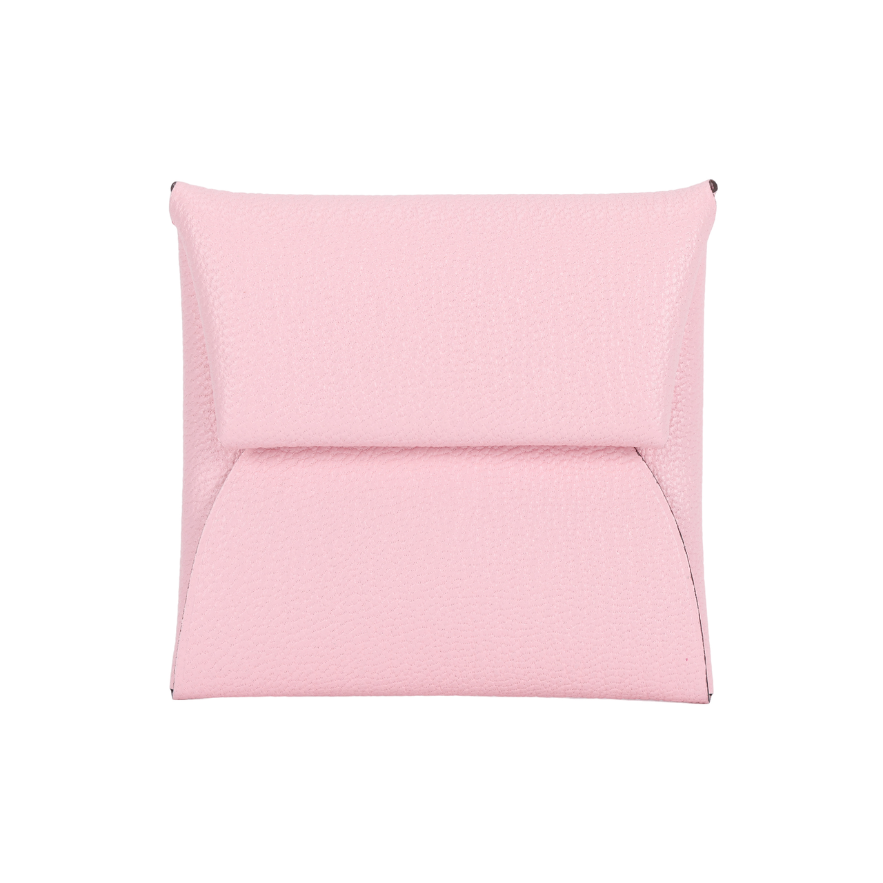 HERMES Bastia Chevre Mysore Goatskin Coin Purse Regular Women's Love Pink