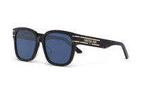 DIOR Acetate Square Sunglasses Women's Tortoiseshell