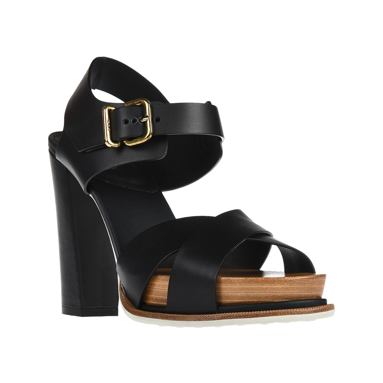 Tod's Cut-Out Leather 110Mm Sandals