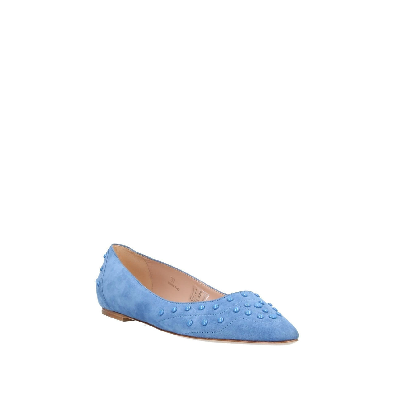 Tod's Velvety Suede Ballerinas