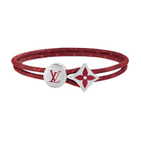 LOUIS VUITTON Brass Bangles Men's Red
