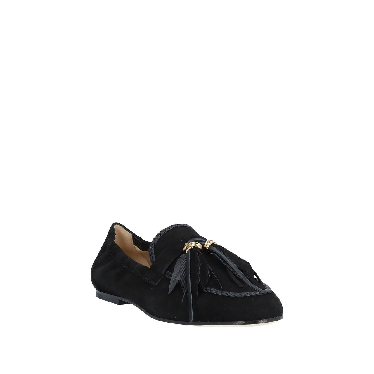 Tod's Feather Appliqué Loafers