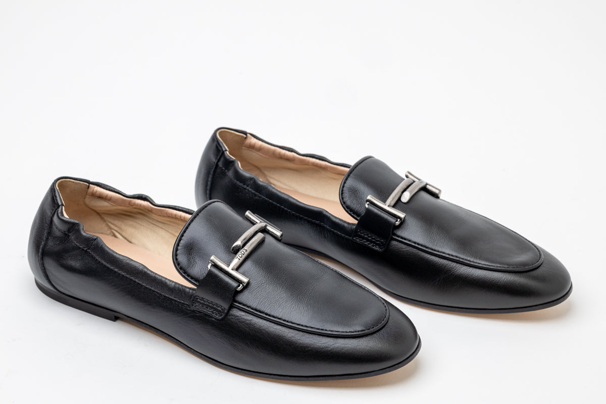 Tod's Doppia T Suede Loafers