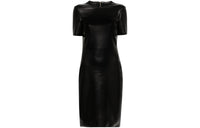 PRADA Short-Sleeved Dresses Women's Black