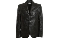 SAINT LAURENT SS22 Leather Jacket Men's Black