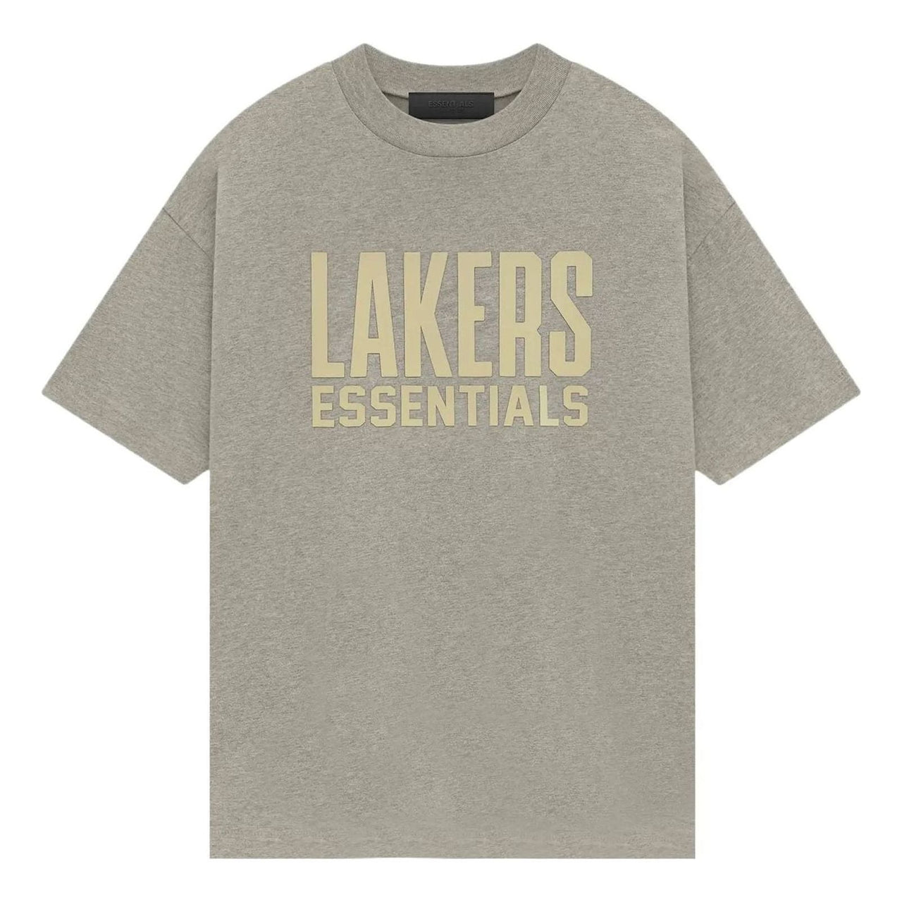 Fear of God Essentials x NBA Los Angeles Lakers T-shirt 'Grey Yellow' 125AL244106F