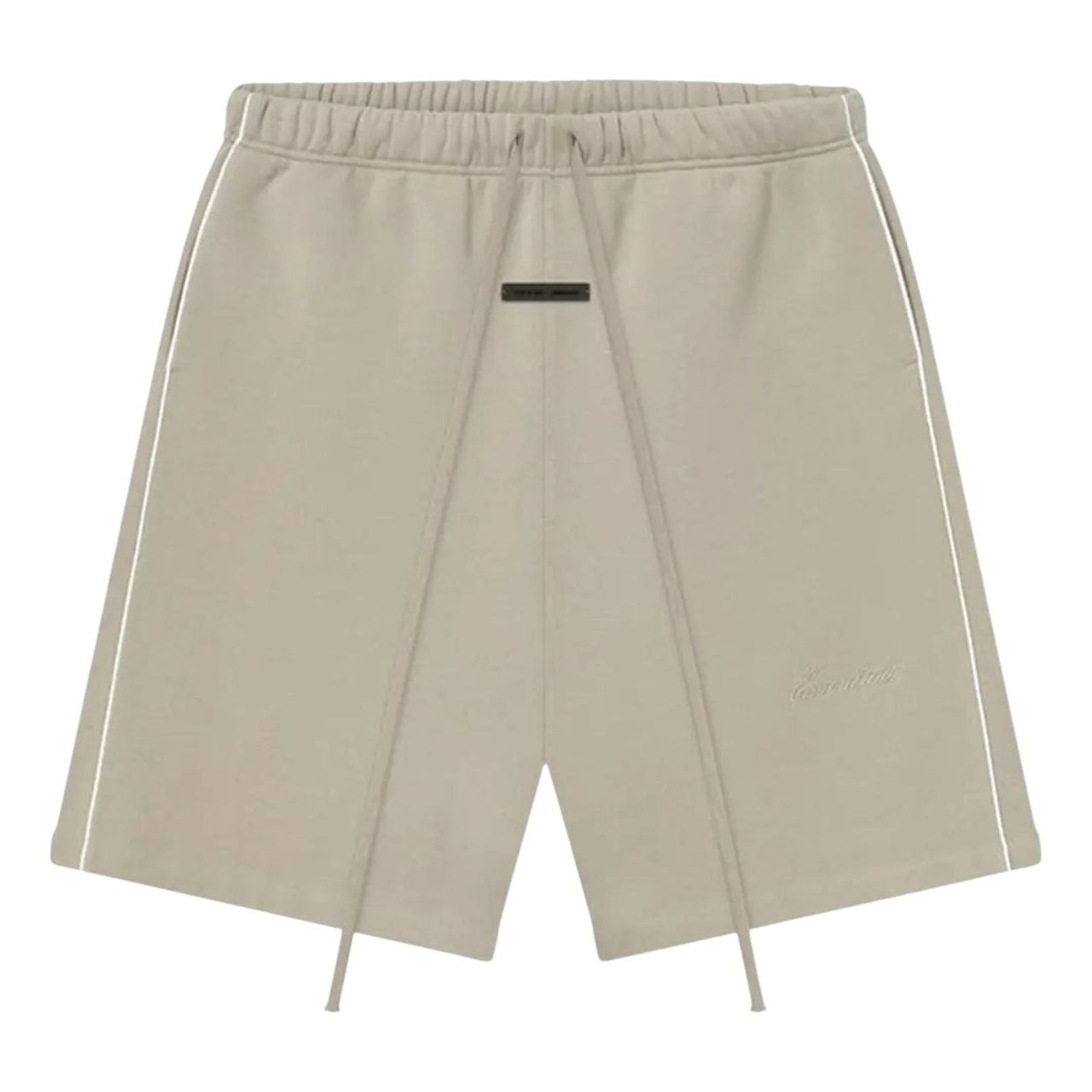 Fear of God Essentials Relaxed Fleece Sweatshort With Piping 'Timber Cloud White' 160SP254551F