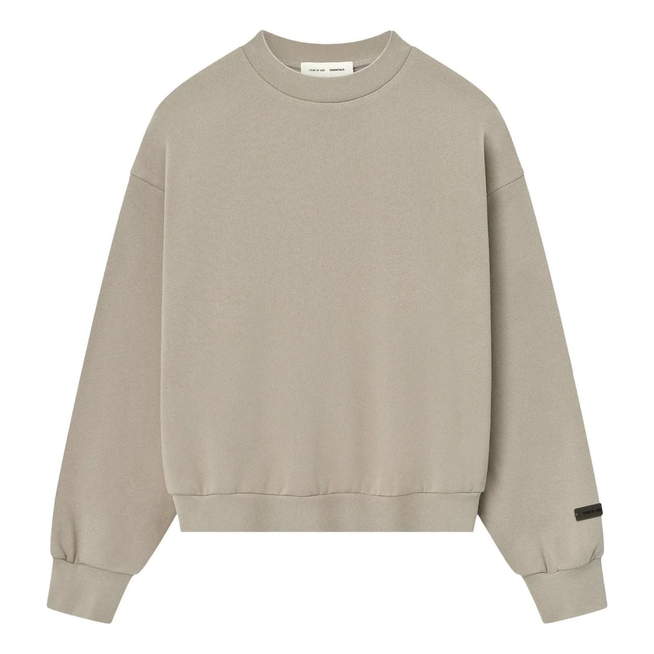Fear of God Essentials Classic Fit Fleece Crewneck 'Timber' 192SP252041F
