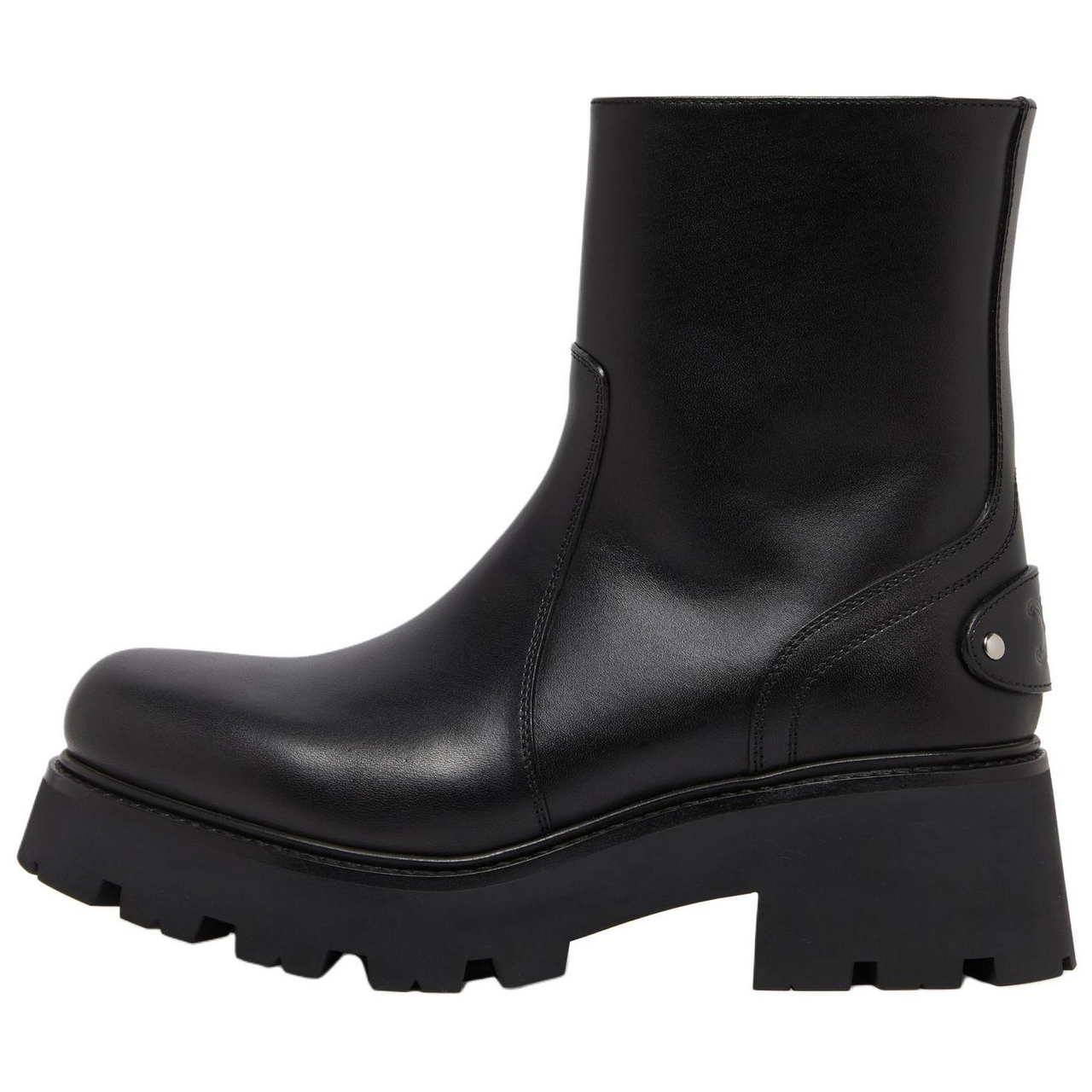 CELINE Triomphe Ankle Boots Women's Black