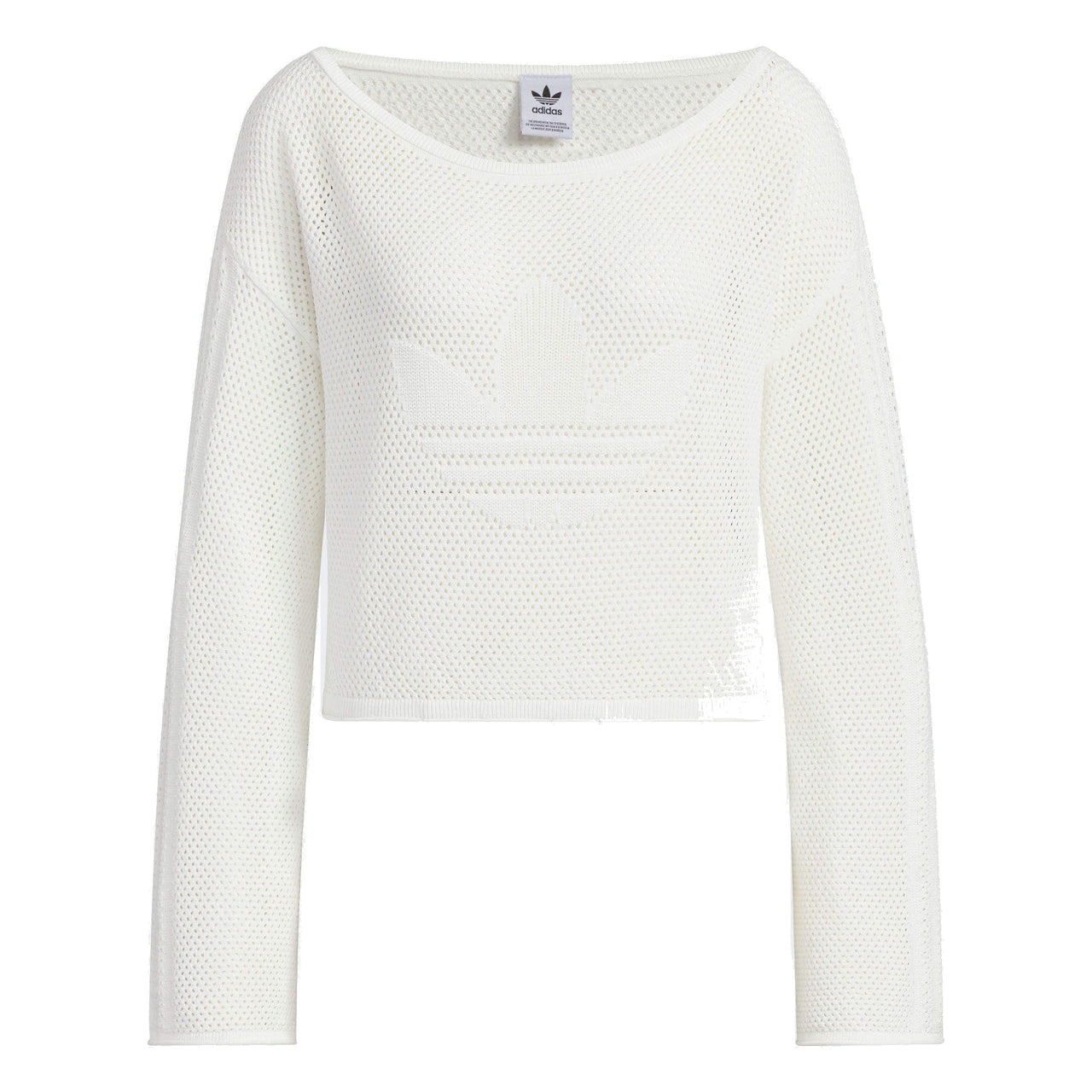 (WMNS) adidas Summer Knit Sheer Long Sleeve Top Asia Sizing 'White' JI7043
