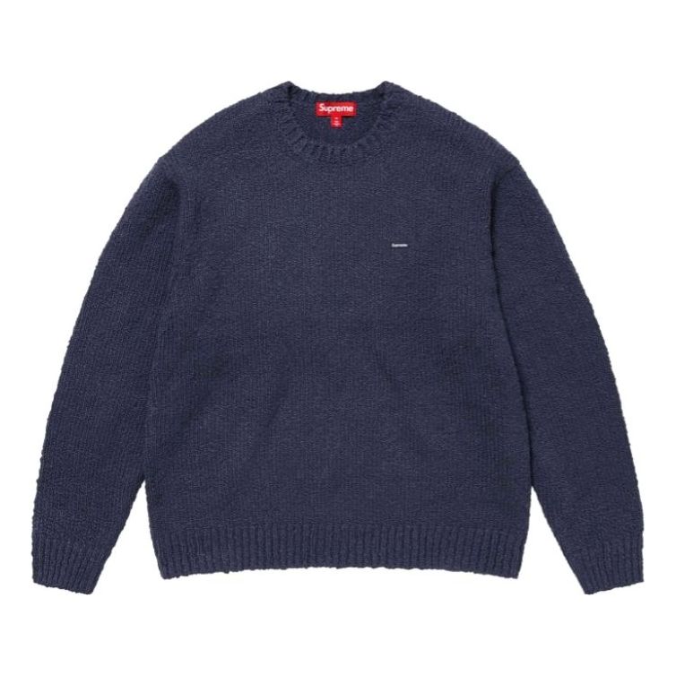 Supreme Boucl Small Box Sweater 'Navy' SUP-SS24-100