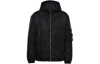 PRADA Zip-Up Hooded Blouson Jacket