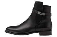 HERMES Ankle Boots 2.8cm Men's Black