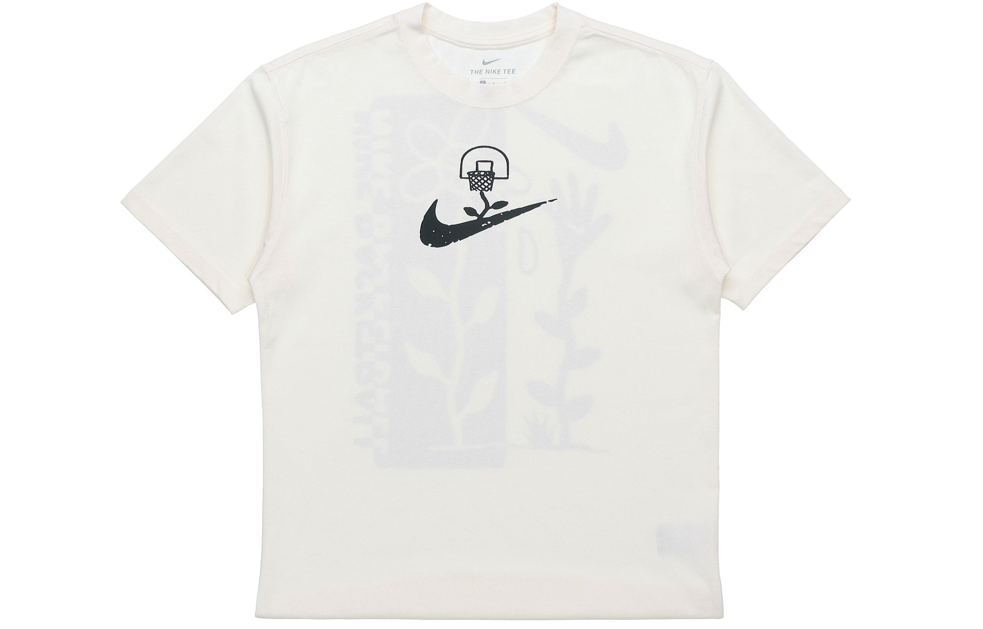 Nike Basketball Graffiti Print Short Sleeve For Men Beige Creamy DC1284-910