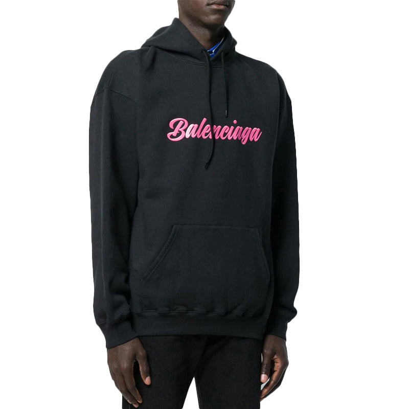 Balenciaga Logo Unisex Black 583215TFV608465