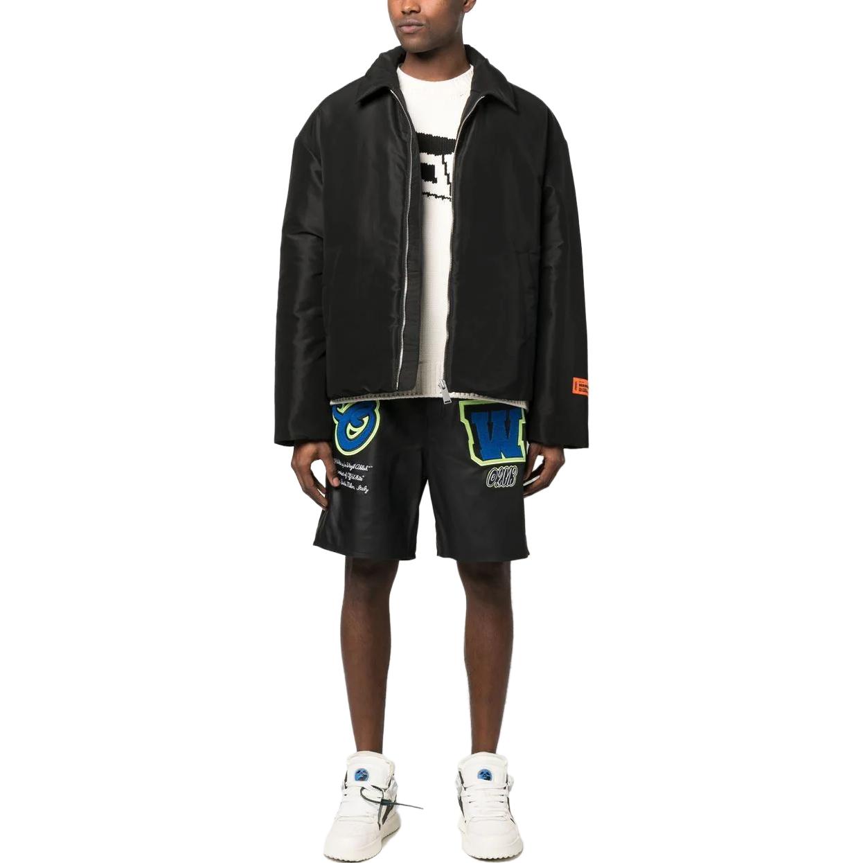 HERON PRESTON Ex-Ray Nylon Security Jacket 'Black' HMEA081S23FAB0011000