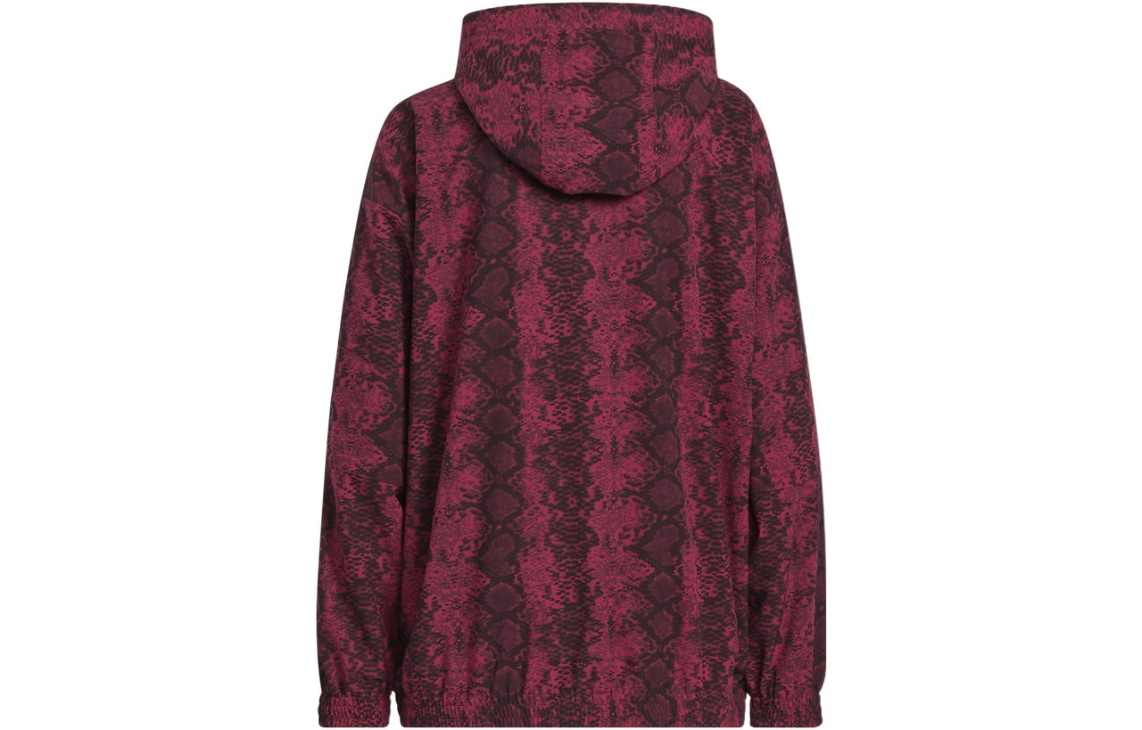 adidas x IVY PARK Crossover Snake Skin Printing Couple Style Cherry Red HH9826