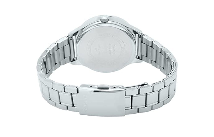 CASIO Stainless Steel Strap Silver Analog LTP-E141D-9A