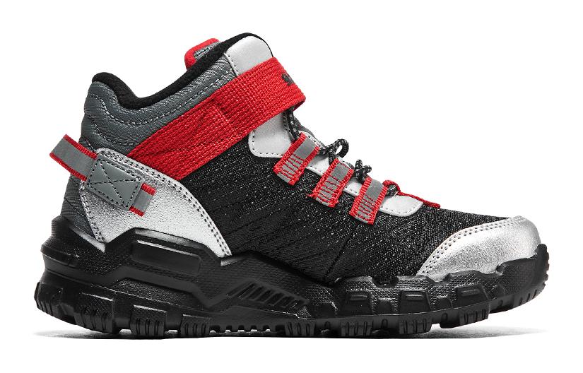 (GS) Skechers Adventure Track 'Black Grey Red' 405230L-BKMT