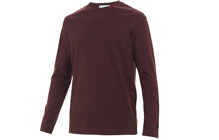Y-3 Back Long Sleeves Unisex Red T-Shirt GK4368