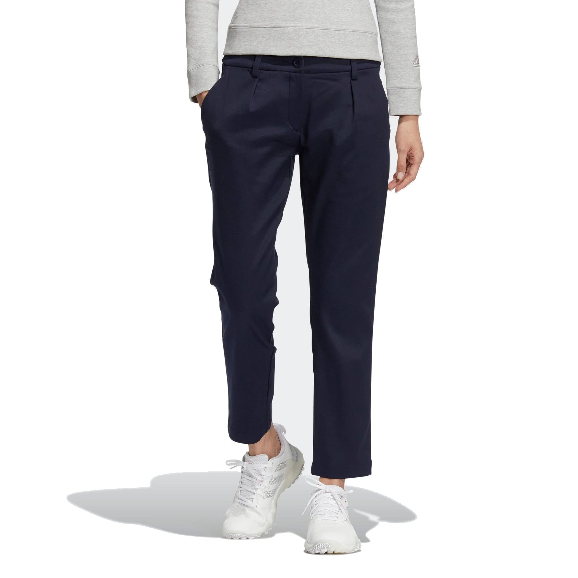 (WMNS) adidas Play Green Twill Pants Asia Sizing 'Navy' HC3771