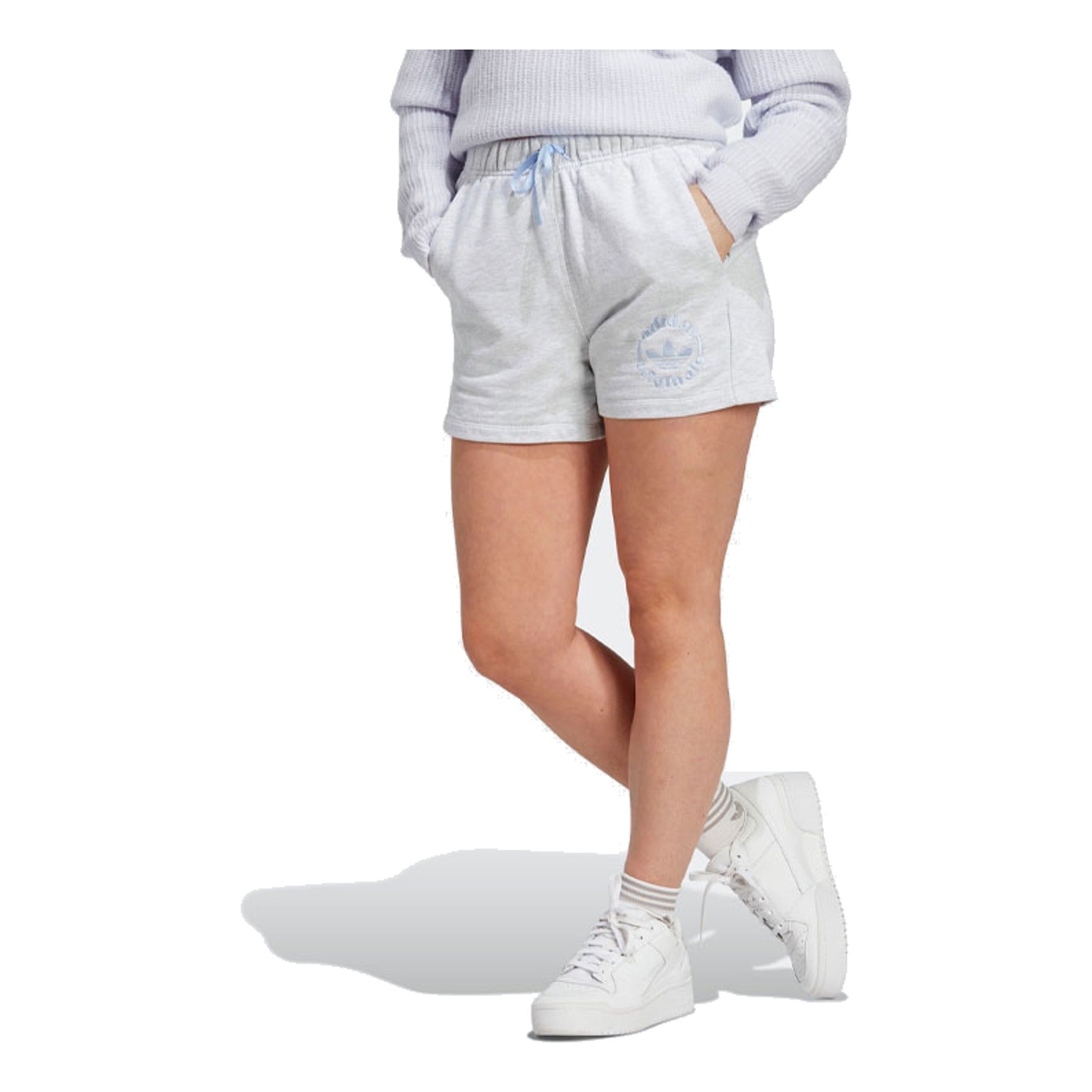 (WMNS) adidas Short Asia Sizing 'Grey' IC7983
