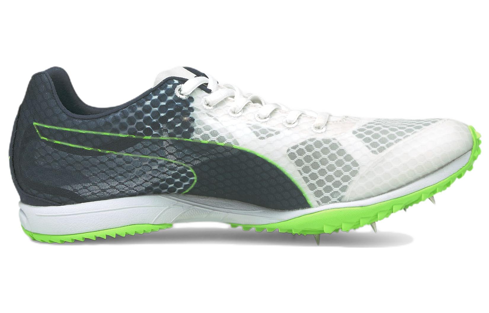 PUMA Evospeed Haraka 6 Low Tops Black White Green 192578-06