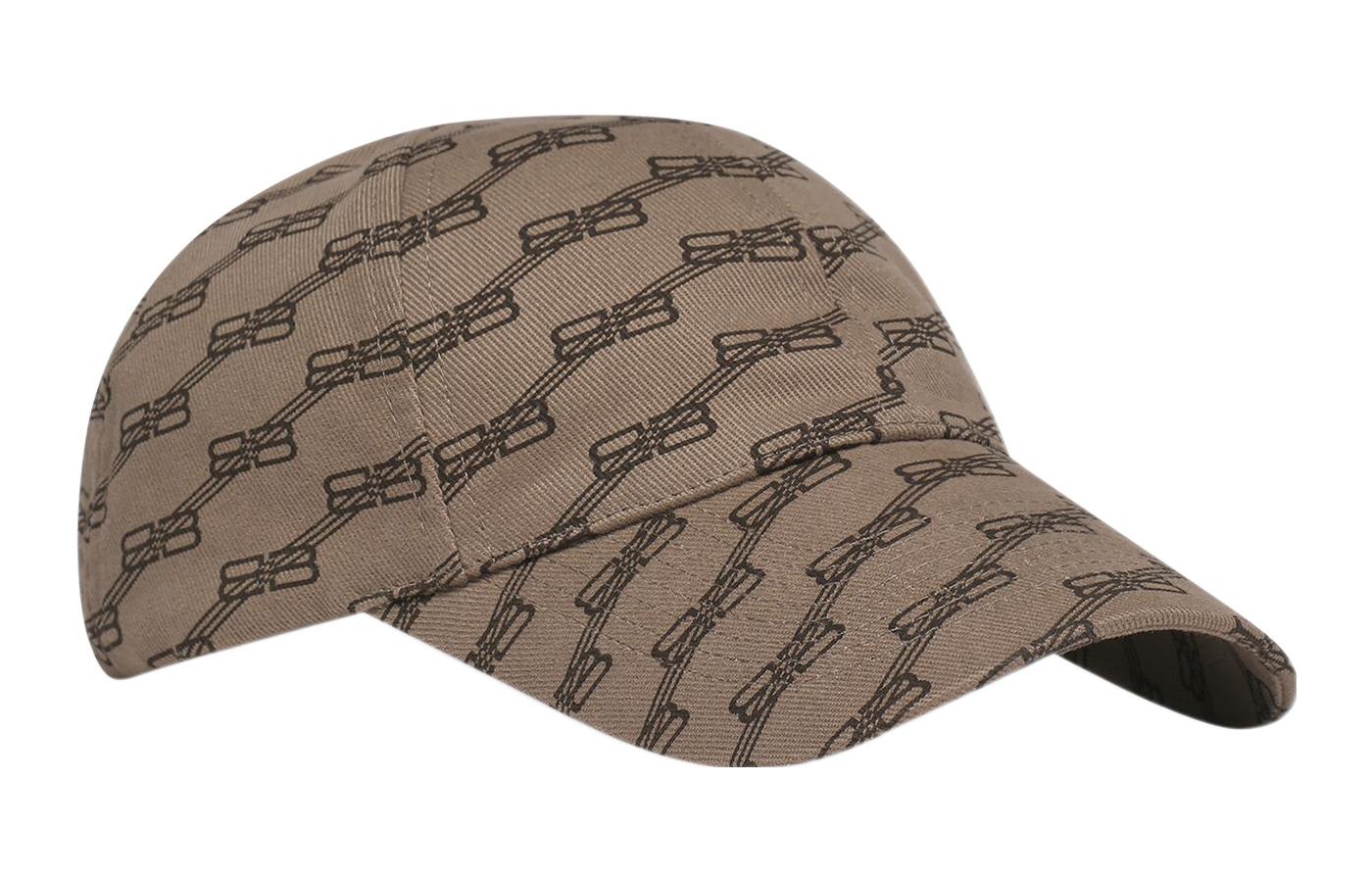 Balenciaga BB Monogram Cap 'Beige Brown' 704104410B29764