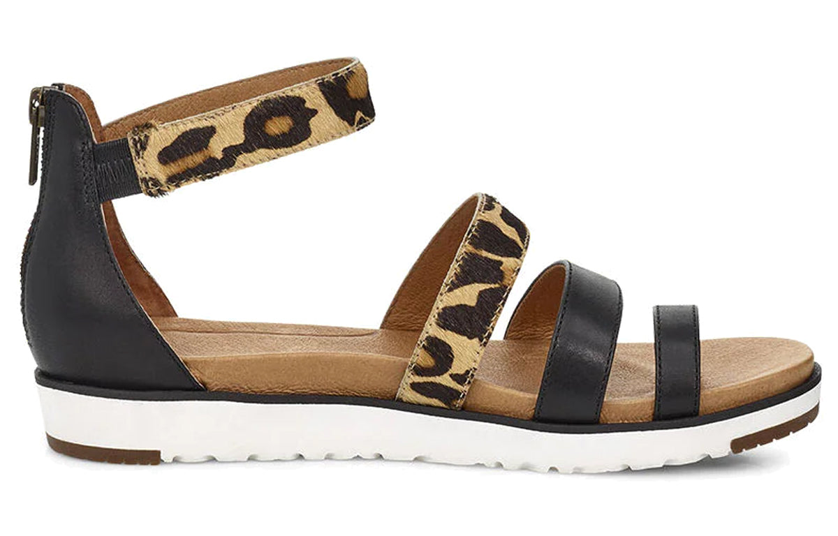 (WMNS) UGG Mina Leopard Sandal 1016147-BKLP