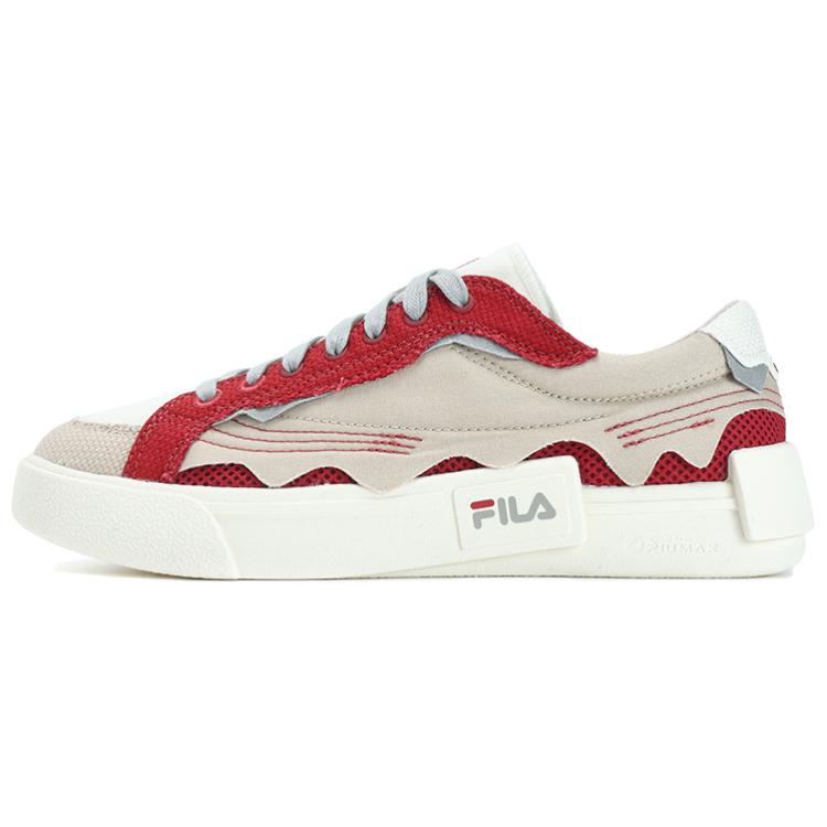 (WMNS) FILA FUSION Pop Skate Shoes 'Red Beige White' T12W332103FSG